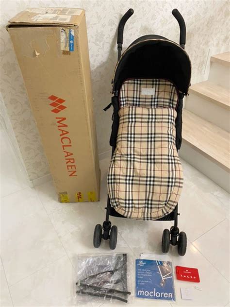 Burberry McLaren, scooter, stroller, carrinho, stroller new 